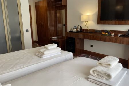 Улучшенный 2-местный (с большим балконом и дизайн.ванной) /вид на море