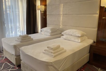 Улучшенный 2-местный (с французским балконом) /вид на город