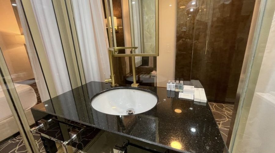 Делюкс 2-местный (с 3 франц.балконами и дизайн.ванной) угловой /вид на город, горы